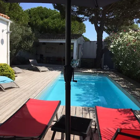 ღ Plein Soleil En Re Spacieuse Avec Piscine & Wifi Prázdninový dům