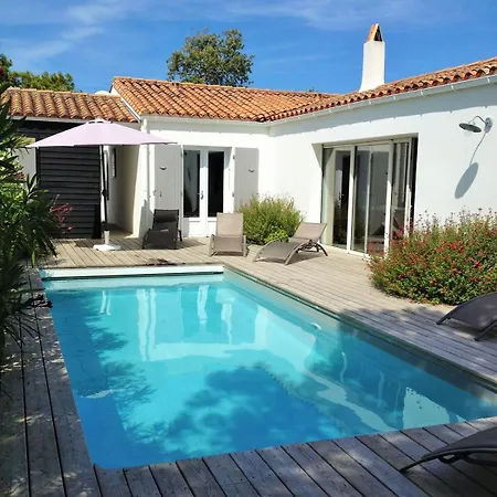 ღ Plein Soleil En Re Spacieuse Avec Piscine & Wifi Prázdninový dům