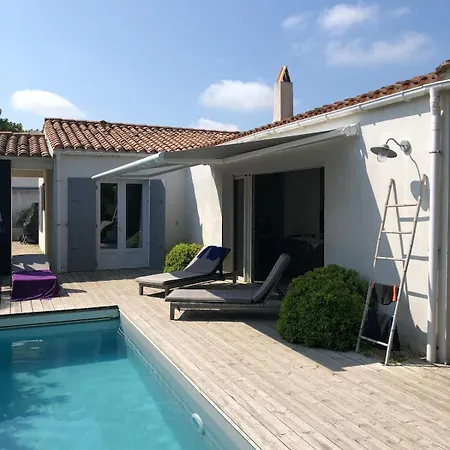 ღ Plein Soleil En Re Spacieuse Avec Piscine & Wifi * Le Bois-Plage-en-Ré