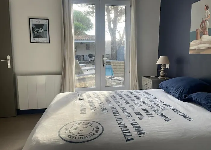 ღ Plein Soleil En Ré Villa Spacieuse avec Piscine&Wifi Сasa de vacaciones Le Bois-Plage-en-Ré