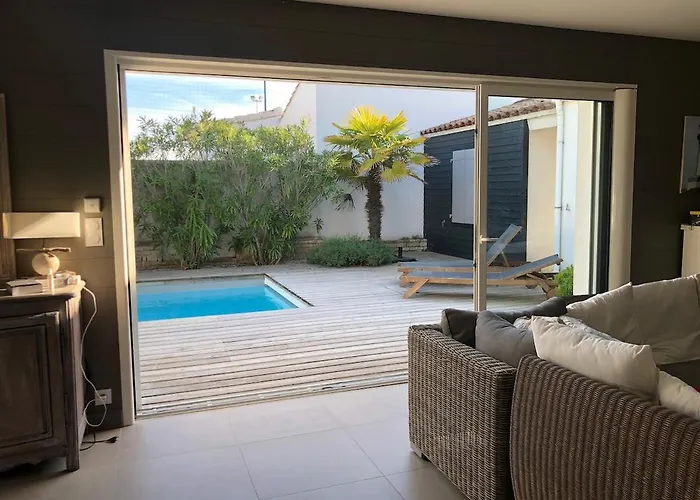 Сasa de vacaciones ღ Plein Soleil En Ré Villa Spacieuse avec Piscine&Wifi *