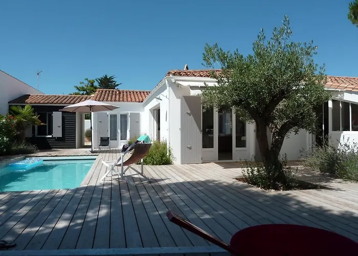 ღ Plein Soleil En Ré Villa Spacieuse avec Piscine&Wifi Сasa de vacaciones Le Bois-Plage-en-Ré